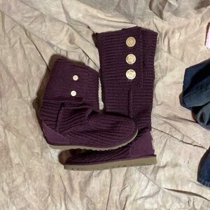 Ugg Sweater Boot, tall or fold over for short Bootie